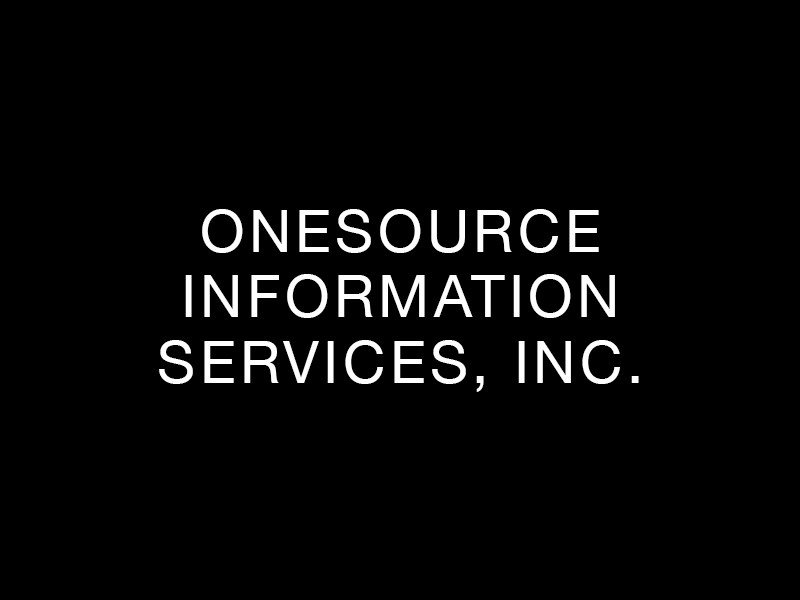 OneSource Information Services, Inc.
